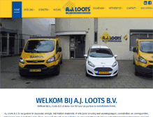 Tablet Screenshot of ajloots.nl